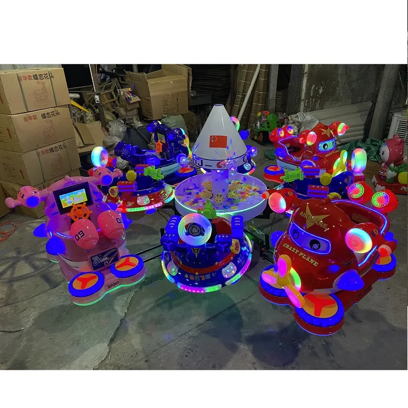 Factory Sale Commercial Children Amusement Park Musical Carousel Electric Children Carousel
