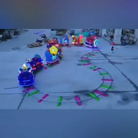 The Most Popular Attractions for Outdoor Rides, Children's Tracks for Riding Trains, Electric Mini Track Trains for Sale2