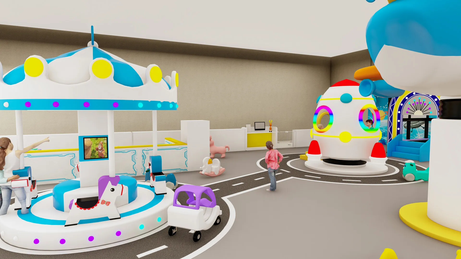 Space Naughty Castle