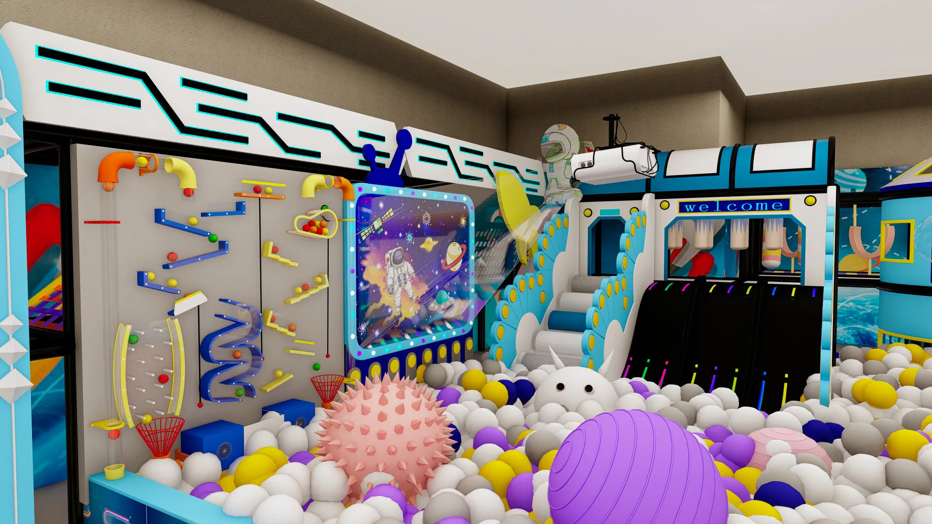 Space Naughty Castle