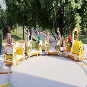 Tiger track small train