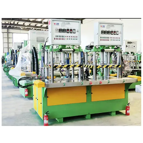 Double vertical wax injection machine