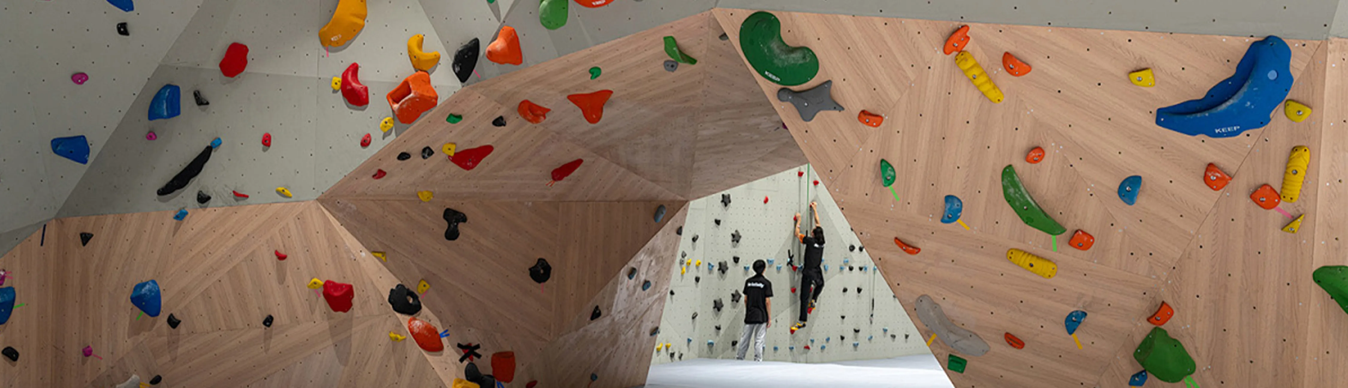 Rock climbing anchor point