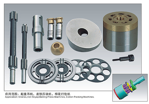 Working principle of common hydraulic pump accessories