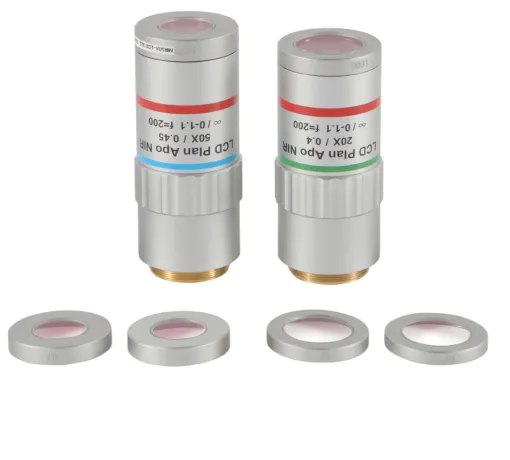 明视场观察及液晶近红外加工物镜<br>LCD Plan Apo NIR