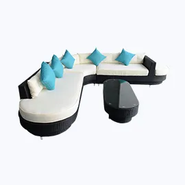 OVAL SOFA SECTIONAL...