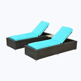 LOUNGE CHAIR SET WITH SIDE...