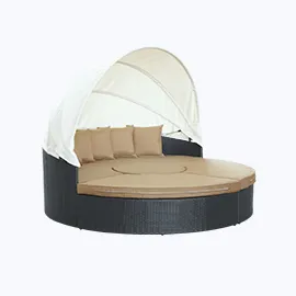 OUTDOOR WICKER RATTAN PATIO...