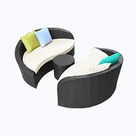 TWIRL OUTDOOR WICKER PATIO