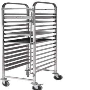 RK Bakeware China Stainless Steel 800X600 Oven Trolley