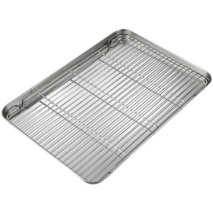 RK Bakeware China Foodservice Stainless Steel Wire Sheet Pan Grates