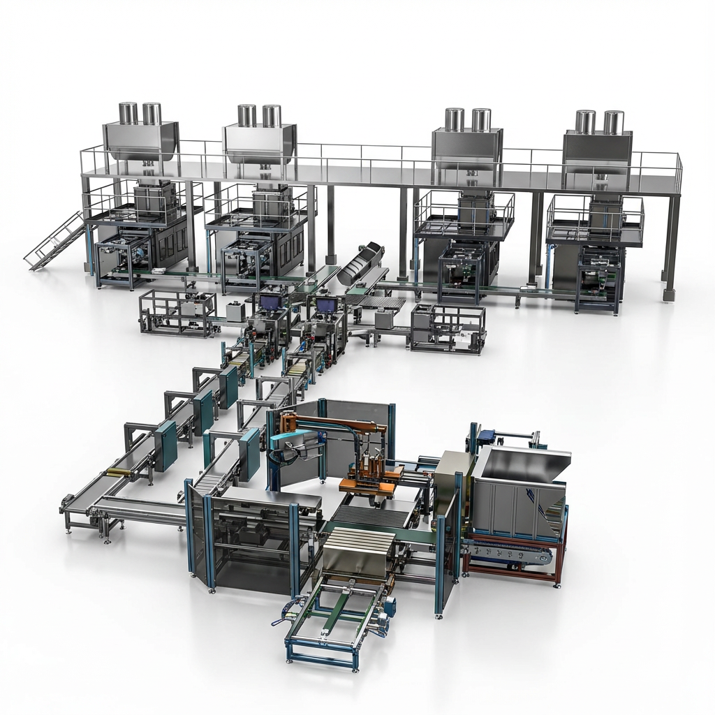 Heavy Duty Palletizing Systems for Bulk and Heavy Products