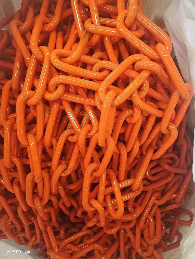 High Quality Color Painted Lashing Link Chain High Quality Color Painted Lashing Link Chain