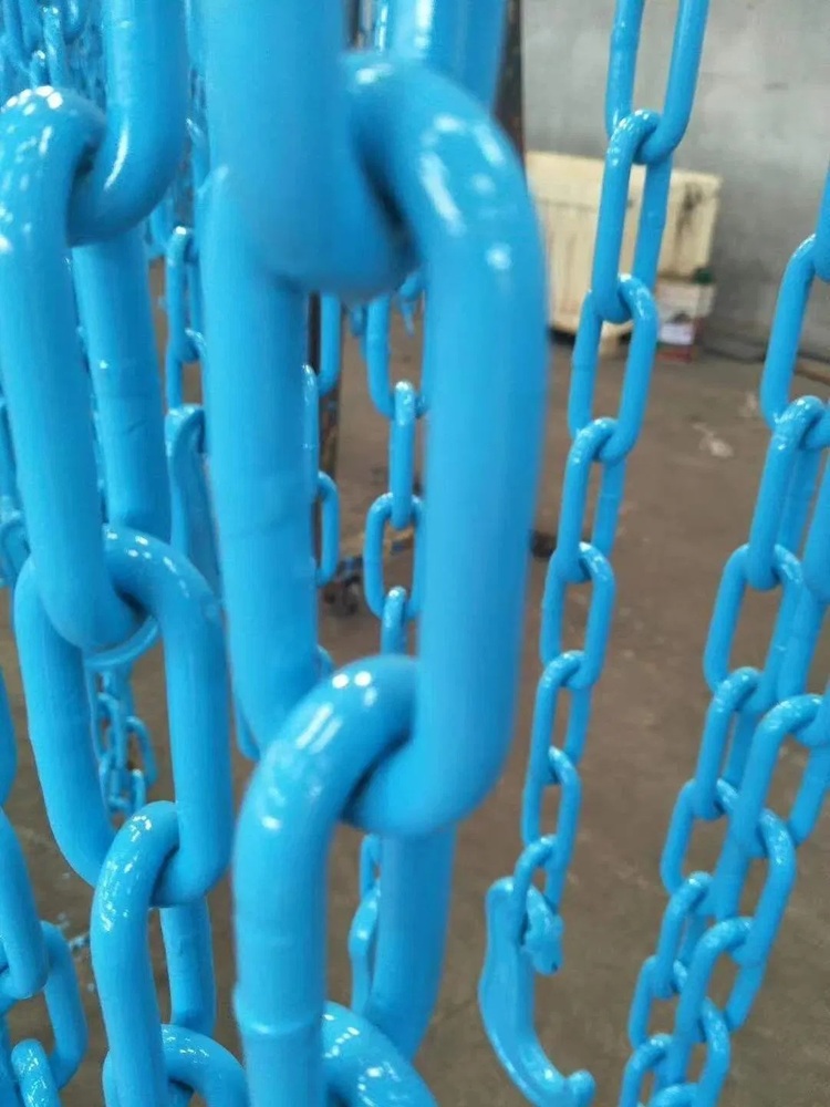 High Quality Color Painted Lashing Link Chain High Quality Color Painted Lashing Link Chain