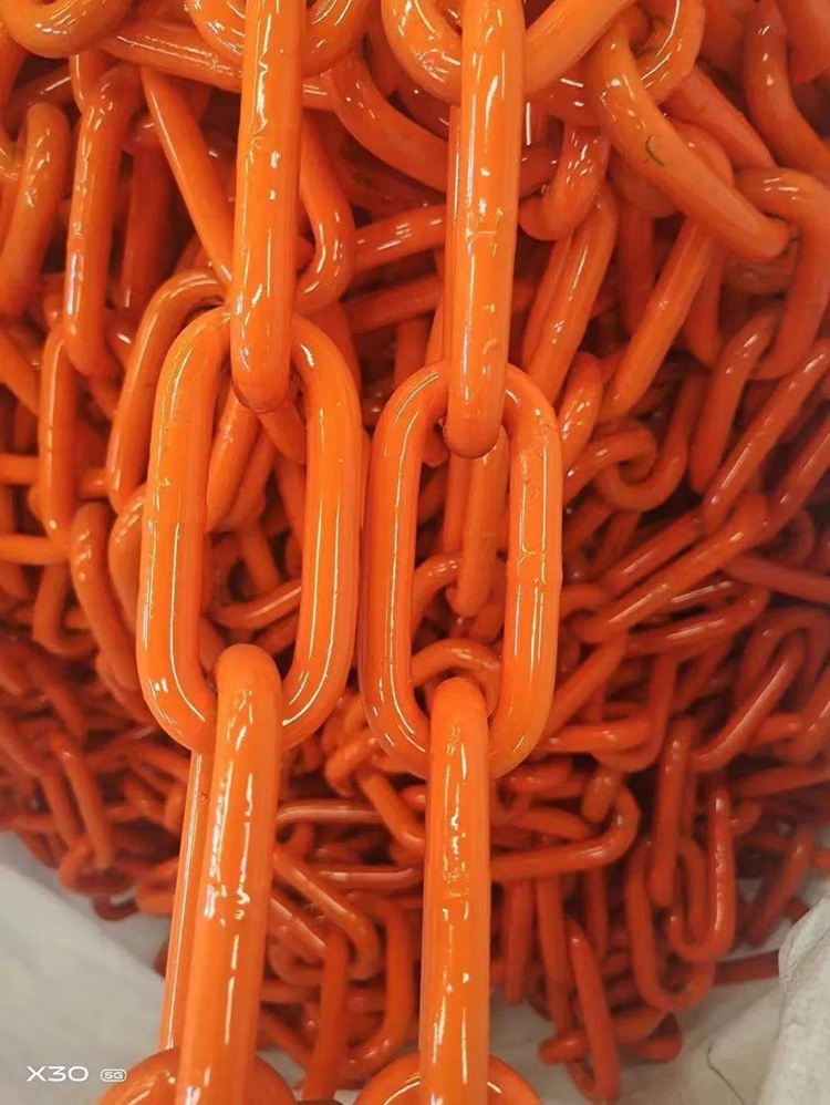 High Quality Color Painted Lashing Link Chain High Quality Color Painted Lashing Link Chain