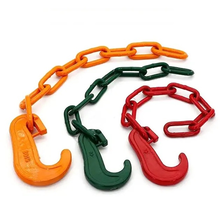 Electro Galvanizing and PaintingFlash Welding Lashing and Binding Link Chain Electro Galvanizing and PaintingFlash Welding Lashing and Binding Link Chain