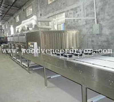 Equipo de secado y esterilización de microondas de madera