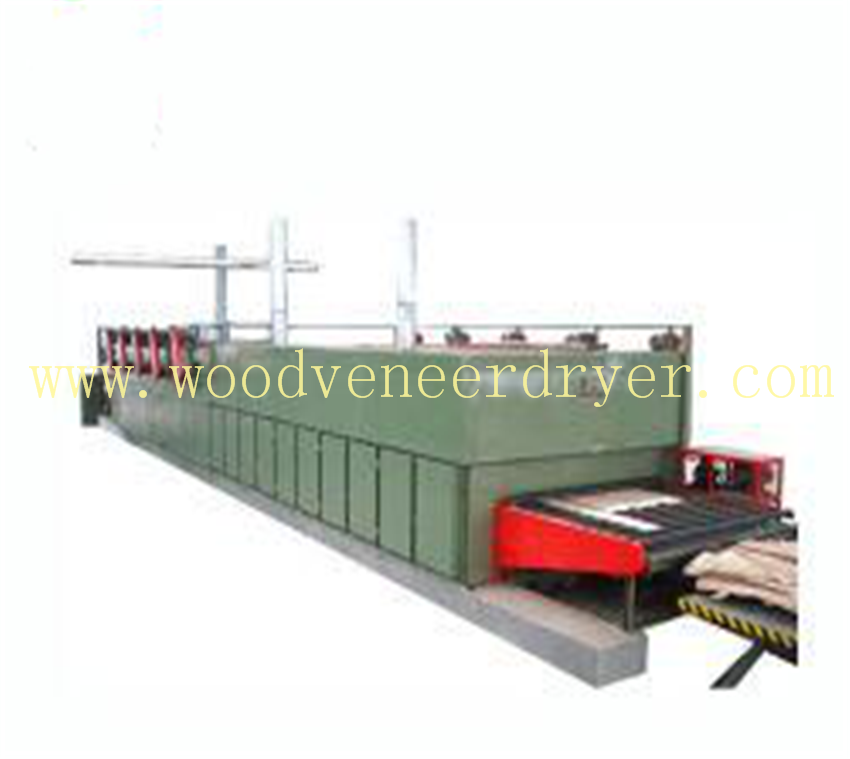 44m biomassa hout multiplex Board droogmachine voor multiplex productie