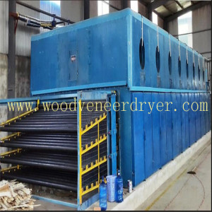 52m 2018 Hot Sale Face Wood Fineer Drying Machine Line