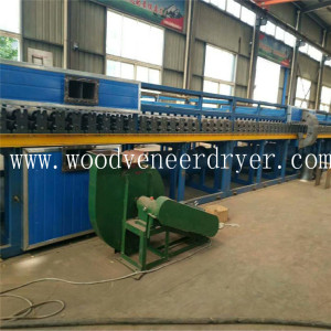 48m 3-däck Industrial Plywood Dryer Machine