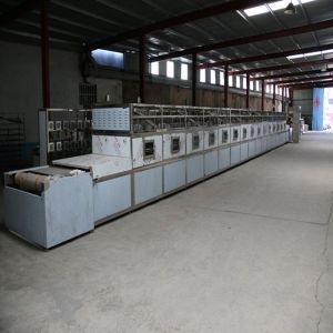 Στεγνωτήριο σκουπιδιών για βιομηχανική σήραγγα για φούρνο μικροκυμάτων