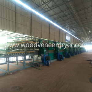Máquina industrial del secador de las hojas de chapa de arce en venta