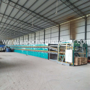 Thailand  60m 2 Deck Plywood Veneer Drying Machine 