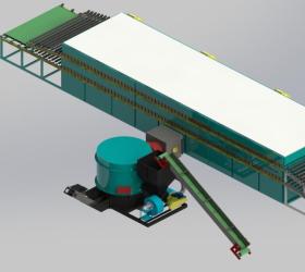 Biomass Roller Veneer Dryers Machine for Plywood Making