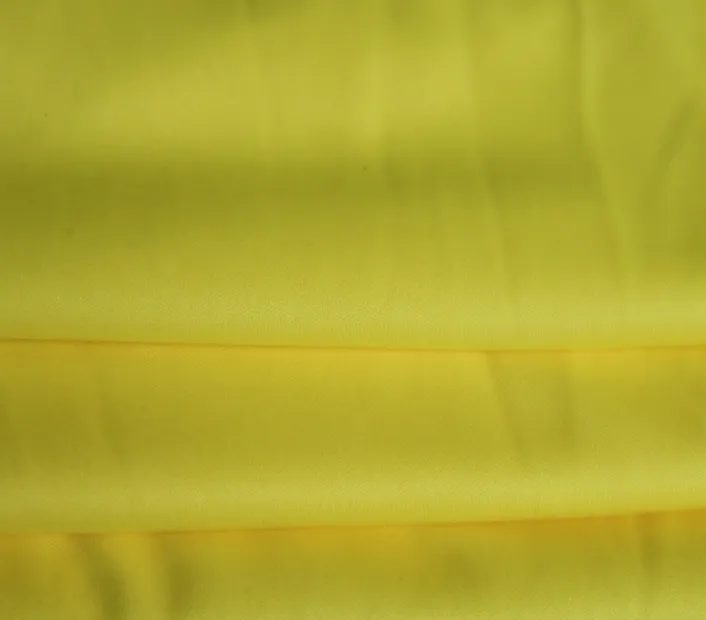 Yellow flat cloth