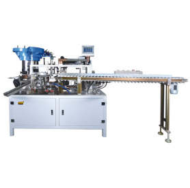 Automatic top sealing and capping machine
