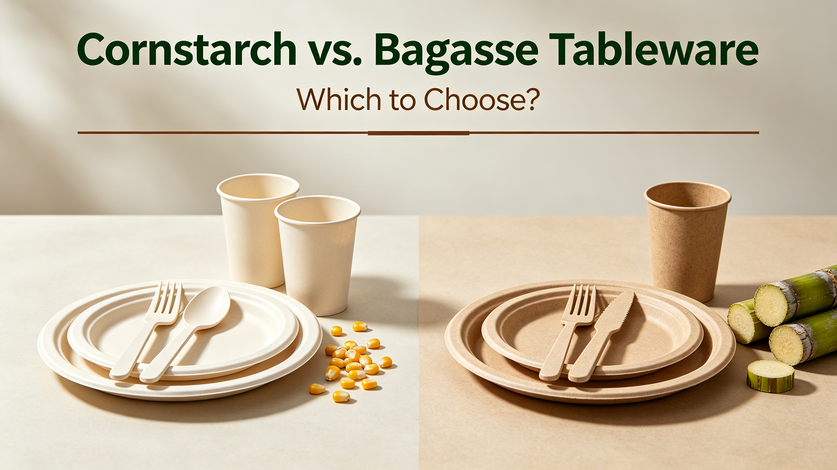 Cornstarch vs. Bagasse Tableware Which to Choose.png Cornstarch vs. Bagasse Tableware Which to Choose.png