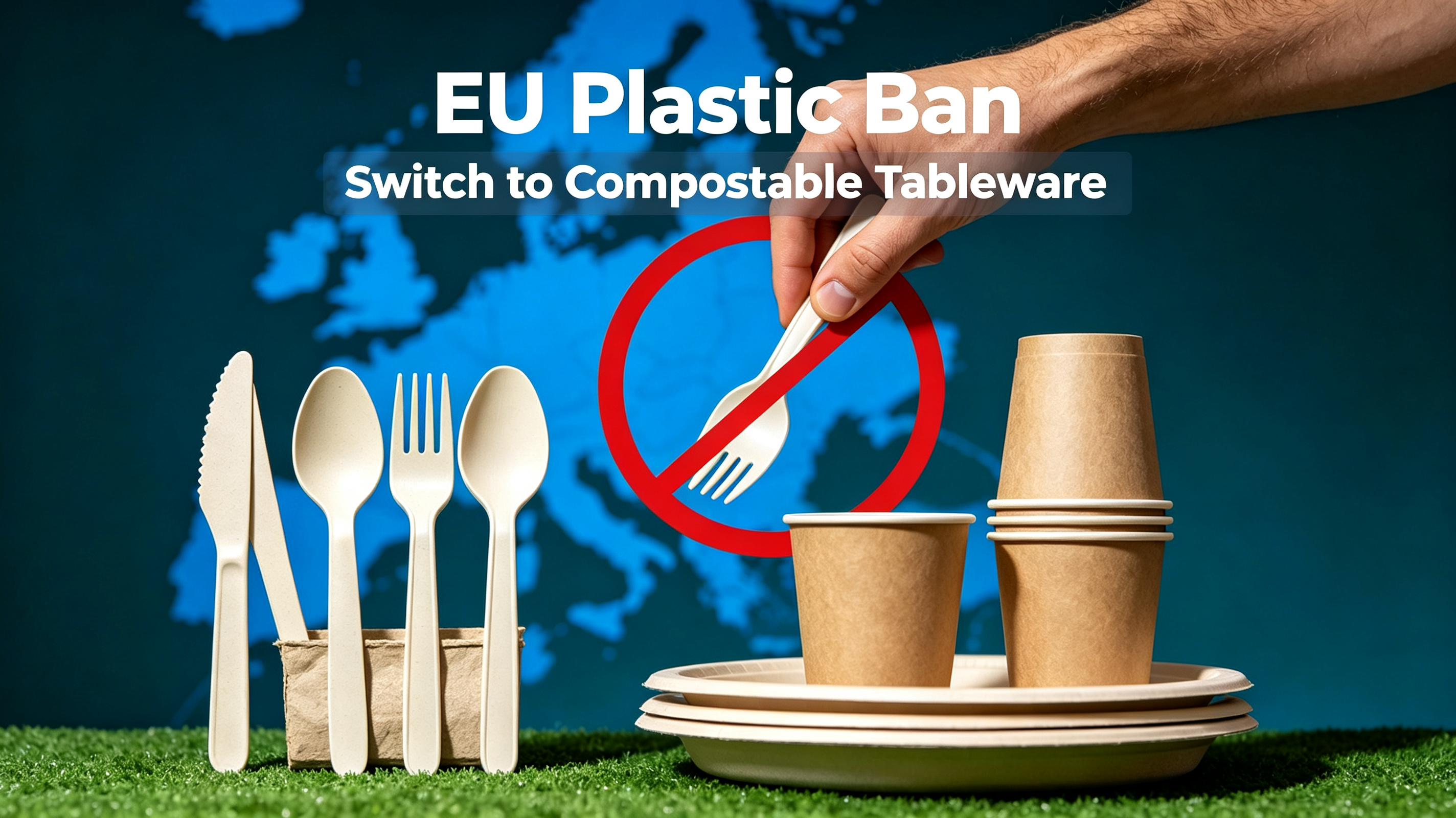 EU Revises SUP Directive Tighter Rules on Single-Use Tableware.png EU Revises SUP Directive Tighter Rules on Single-Use Tableware.png