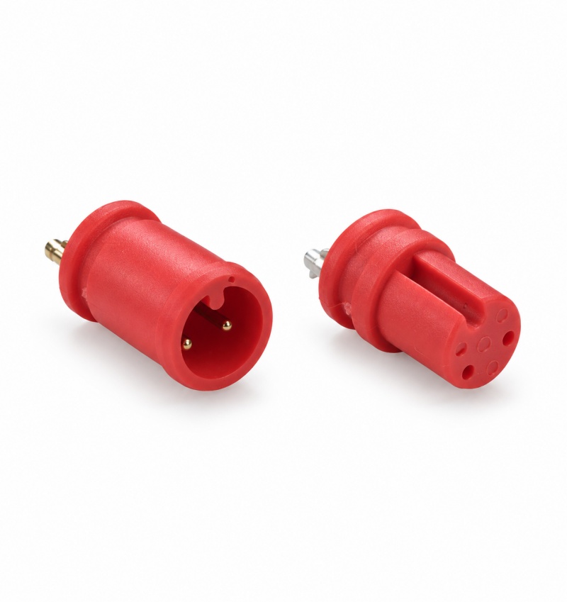 M6 2-Pin Male & Female Connector M6 2-Pin Male & Female Connector