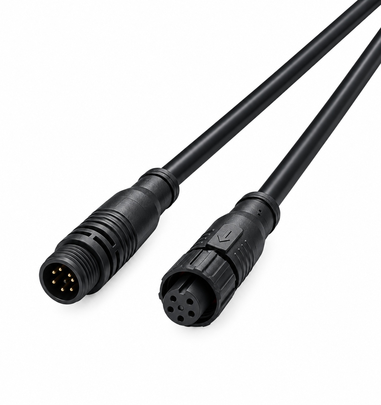 M10 A Code Molded Cable Plastic M10 A Code Molded Cable Plastic