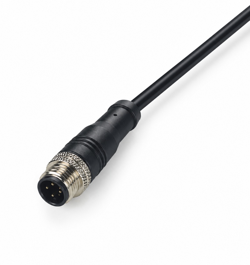 M12 Male Straight Molded Cable M12 Male Straight Molded Cable