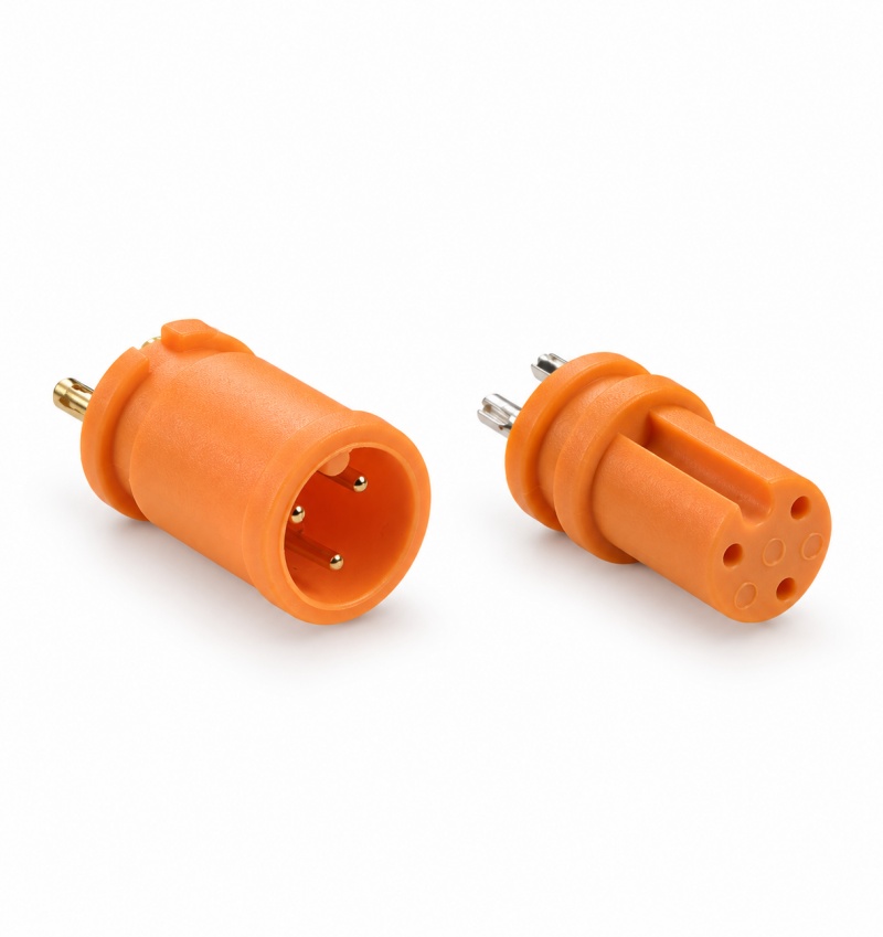 M6 3-Pin Male & Female Connector M6 3-Pin Male & Female Connector