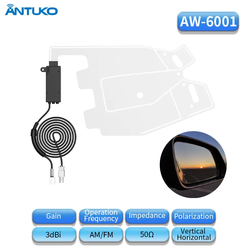 Automotive AM/FM Radio Antenna