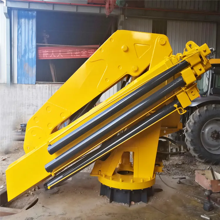10 ton folding arm crane