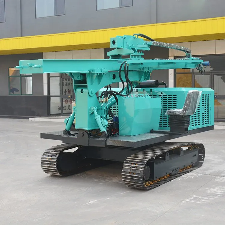 Solar Pile Driver Steel Post Solar Ramming Photovoltaic Pile Driver Drilling Rig