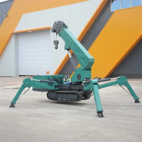 What are the characteristics and advantages of spider cranes...