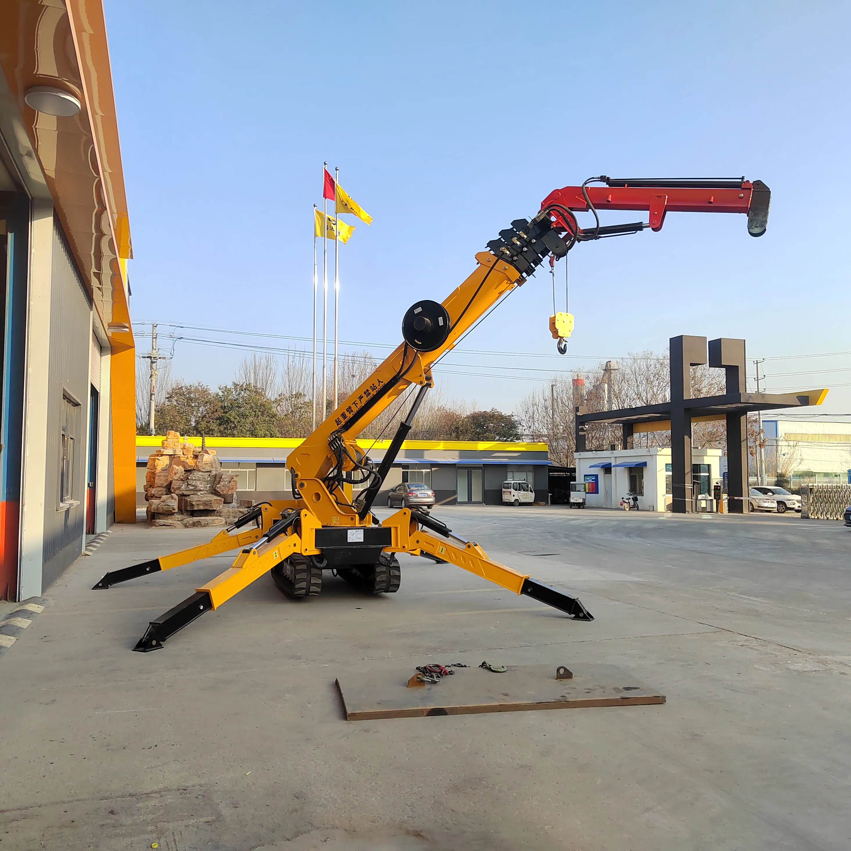 Mini Spider Crawler Crane