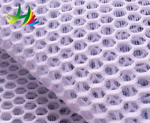 special hexagonal spacer air mesh fabric for weave chair