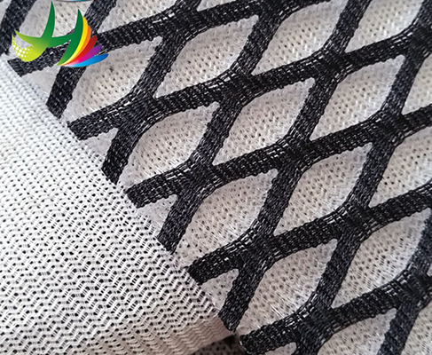 High quality cheap mock mesh fabric with custom logo