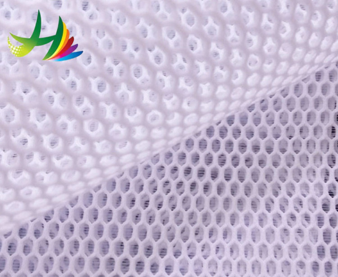 polyester elastane 3d air flow layer mesh fabric for cushion