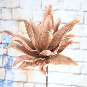 Echeveria de flor de espuma impresa decorativa artificial de 81 cm
