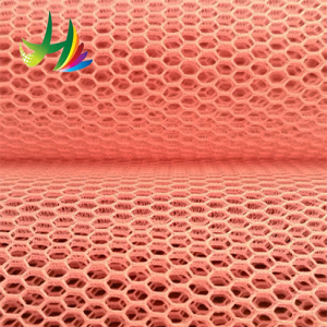 Factory direct sales Warp knitting 100 percent polyester fabric 3D air spacer mesh