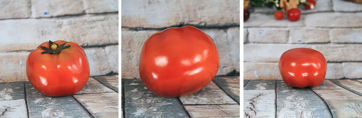 Artificial Decorative Simulation Vegetable Red Tomato