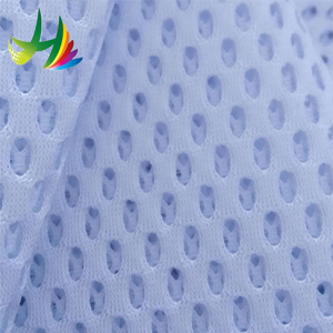 custom breathable polyester air mesh sports shoes fabric