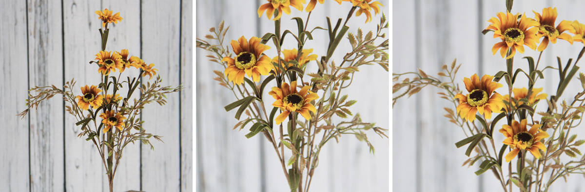  Artificial Decorative Wild Flower Sunflower