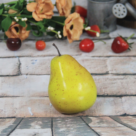 9.4 X7.5Cm Artificial/Decorative Simulation Fruits Green Pear